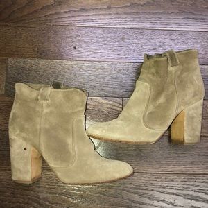 Laurence Dacade Suede Ankle Boots Size 39
